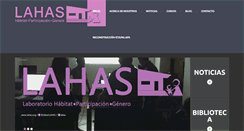 Desktop Screenshot of lahas.org