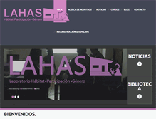 Tablet Screenshot of lahas.org